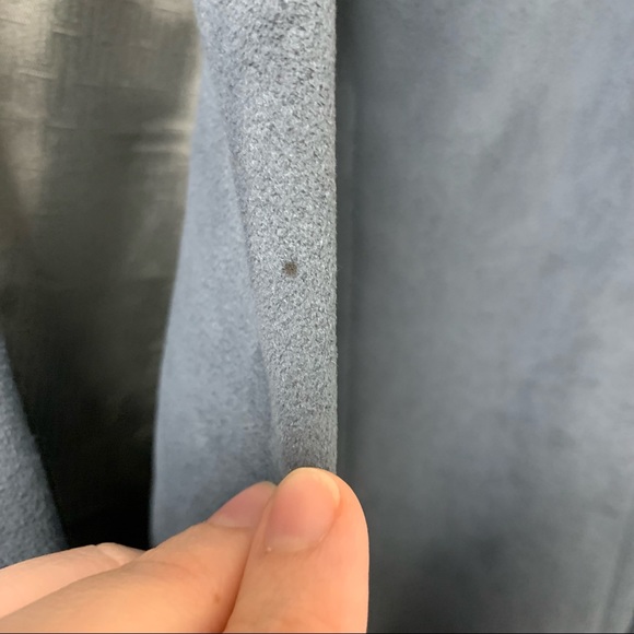 Vintage Halston Halo-Suede‎ Blue Suede Blazer - Picture 4 of 13